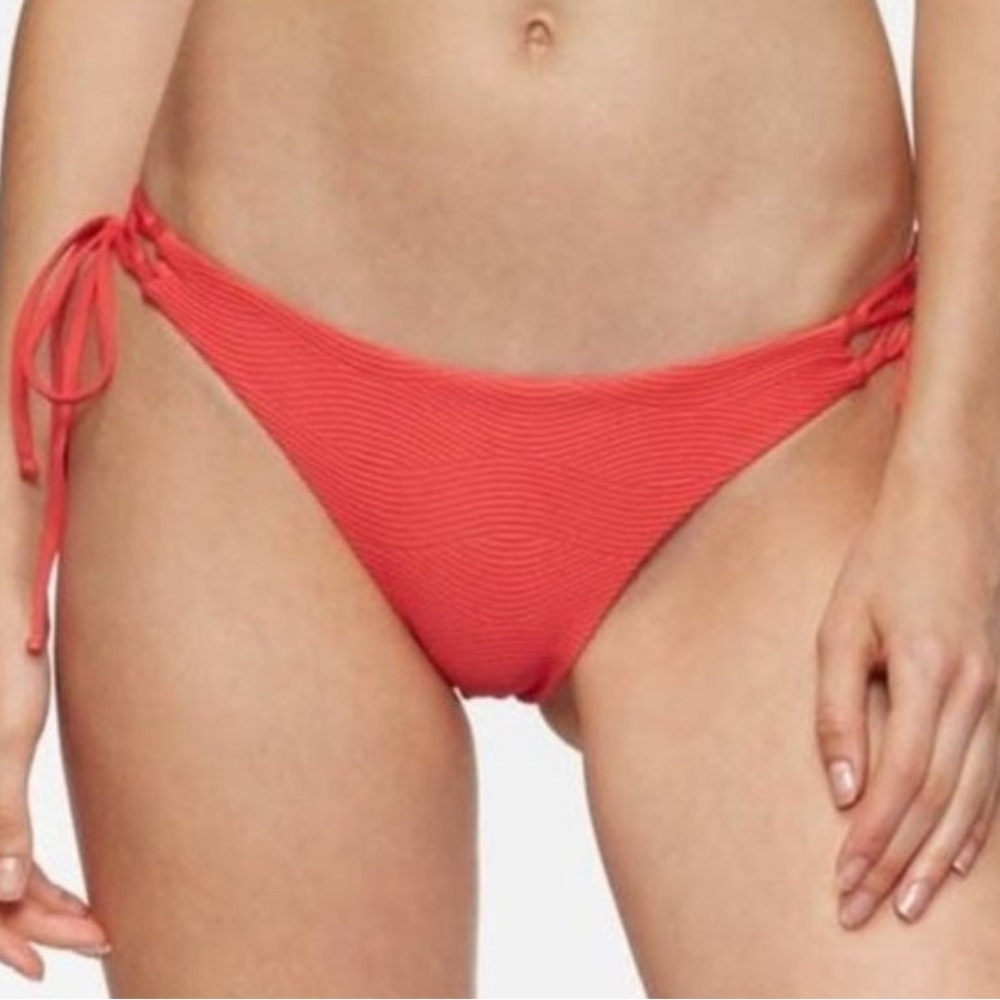 ☀️tavik bebe mini swim bottom textured color hibiscus